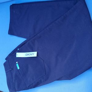DKNY black straight leg pants size 12